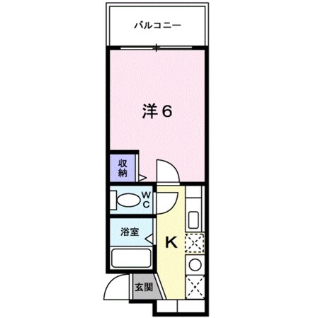 シティコート丸太町の物件間取画像